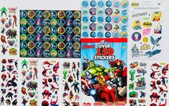 399 Sticker Lot MINECRAFT Spiderman Transformers Marvel Superheroes