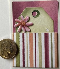 PRIMAVERA TAGS & POCKET Die-Cut Dimensional Stickers(4pc) •Journal•Card Making•