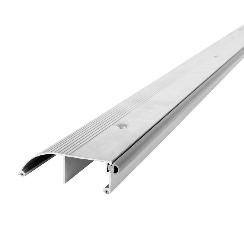 M-D Building Products 1 in. H X 3.38 in. W X 36 in. L Aluminum Door Threshold Si