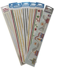 Mrs. Grossman’s Design Line Hambly Studios Borders Stickers Lot Vtg NEW