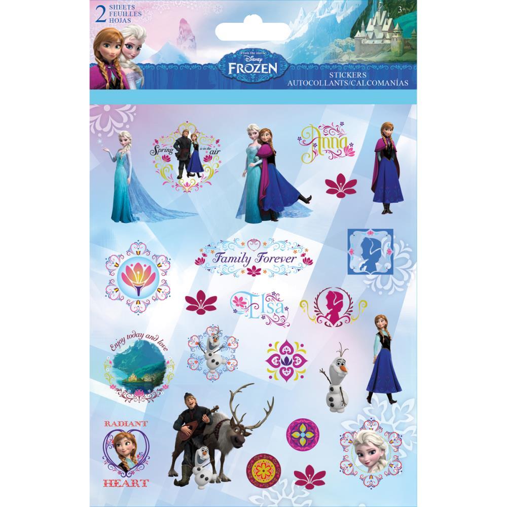 **NEW**»SANDYLION FROZEN STICKERS» From Disney 2 Pages with 45 Stickers!!