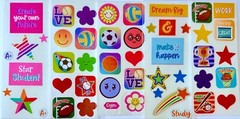 1079+ Stickers Toddler Teacher Incentive Inspiration fun shapes party favors