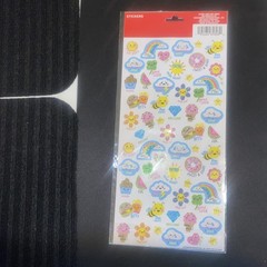 Teaching Tree 122 Pc Glitter Kawaii Reward Stickers Rainbows Bees Hearts Clouds