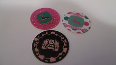 Pre Cut One Inch Bottle Cap Images! Tractor Deere Free Shipping!