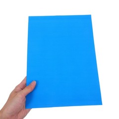 40 Pcs Color Corrugated Paper Construction Multi Coloured Colored Cardboard