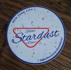 Ellen’s Stardust Diner Sticker, New York City