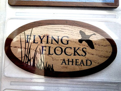 Karen Foster Bird Hunting Chipboard Accents Outdoor Sign Scrapbook Embellishment