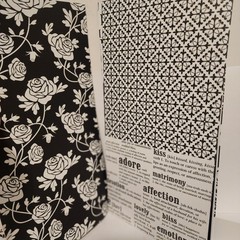 Teresa Collins MR & MRS Wedding Scrapbook Flocked Cover & More **READ**