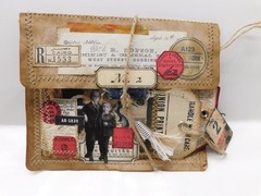 Junk Journal Add-On Handmade Tags, Journal Card, Envelope Ephemera Set