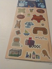 Vintage 1998 Blue’s Clues Sandylion Sticker Sheet – Sealed w/ Original Toys «R»