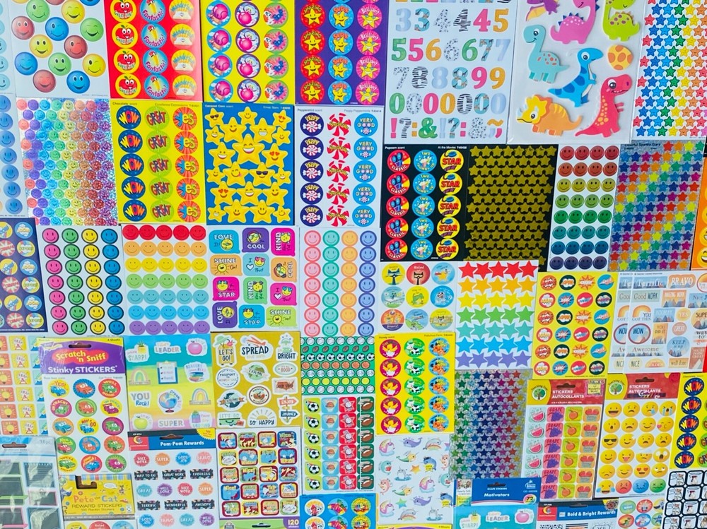 675+ Sticker School Themes SCRATCH N SNIFF Reward Motivate Prize Quotes Phrases