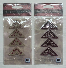Lot of 2 Packs The Remnants Collection Felt Photo Corners by Rebecca Bower
