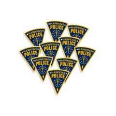 Hawkins Police Sticker