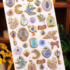 Kawaii 3D Puffy Stickers for Phone Cases, Notebooks & Scrapbooking – Cute Decor