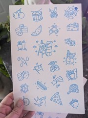 Vintage 80s 90s Color Your Own Stickers Sheets Lot Of 21 Pages Rainbows Bears