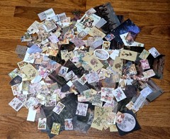 300pc VTG Inspo/Fairytale/Nature Ephemera Lot Small Pcs Junk Journal Scrpbooking