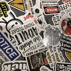 Lot Of 50+ Stickers Sarcasm Witty Rude Funny And More