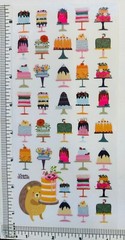 Violette Stickers Mini Cakes Fun Birthday Party Crafts Planner Supply Scrapbook
