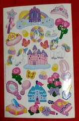 Vintage 90s/00s Sandylion Stickers Lot Princess, Farm Animals, Birds