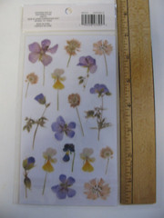 Recollections Stickers FLOWERS 34 Pieces NIP