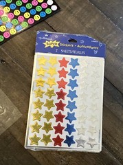 Vintage Star & Smiley Face Sticker Lot: AGC Hallmark Recollection