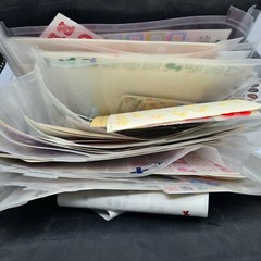 Lot Stickers Numbers Letter w/holder