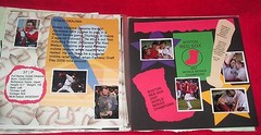 Boston Red Sox Collectible Home Made 2007 World Series Vintage Scrapbook Album