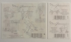 Vintage Mrs Grossman’s Stickers: Ballet Shoes (1989) & Ballerinas (1998) Retired