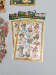 Victorian Decoupage Craft Lot – 4 ITEMS