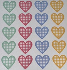 HEART 28 STICKERS✨💚✨🩷✨💙✨💛✨6” X 4”✨LOVE IS IN THE AIR✨AWESOME✨💫