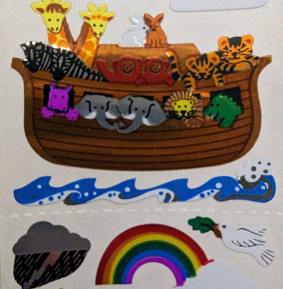 sandylion stickers Noah’s Arc Mylar 1 MOD