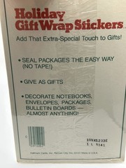 Vintage Rose Petal Place Stickers New In Package Christmas Holiday Hallmark 1983