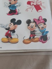 Vintage EK Success Disney Mickey Mouse Scrapbook Sticker Theme Pack Lot of 7