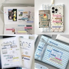 2346PCS Quote Stickers,48 Sheets Scrapbook Supplies Kit Word Stickers for Journa