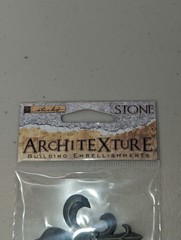 Architexture Stone Building Embellishments Scrapbook Fleur-De-Lis 7 Packs