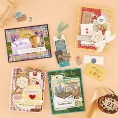 Sticker Pad 6″X8.5″ 12/Sheets – Flea Market Finds- Stationer’S Boutique