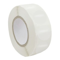 1000 Pcs 1 Inch Round Clear Envelope Seals Stickers for Packaging Mailing
