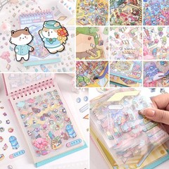 10 Sets DIY 3D House Stickers, Scene Miniature Sticker