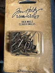 Tim Holtz Tack Nails Craft Embellishment, Nickel