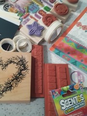 Back to school,Junk Journal Supplies, Scrapbooking, Embellishments