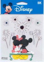Licensed Disney Stickers FIREWORKS MICKEY Theme 67089 Fast FREE Ship! LAST ONE!