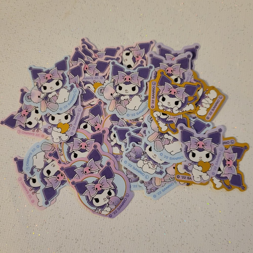 SANRIO Hello Kitty Kuromi – Deluxe Edition Cute Japanese Stickers – Lot of 10