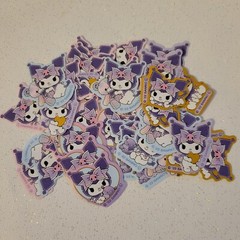 SANRIO Hello Kitty Kuromi – Deluxe Edition Cute Japanese Stickers – Lot of 10