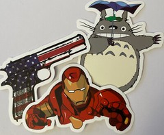 ENTERTAINMENT￼ ASSORTMENT Stickers(3pc)Super Hero’s•Zombie •Animals•Garfield• ￼