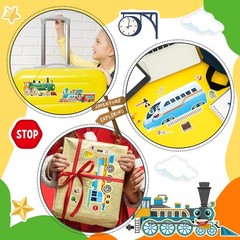 High-Quality Train Stickers Sheets for Kids – DIY Creativity & Party Supplies