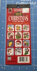Paper Magic Company Christmas Stickers Santa Angel Cookies Snowman 101 Of 168