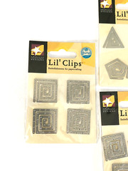 American Traditional Designs Lil’ Embellishments- Mixed Clips & Frames Set of 5