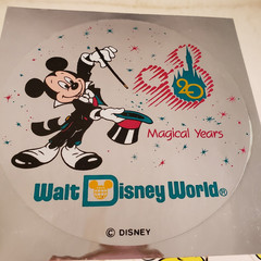 Vintage 70s 80s 90s Walt Disney Park Sticker Lot Mickey Mouse, Donald, Goofy