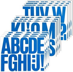 144 Pieces Self-Adhesive 3 Inch Letter Stickers, Vinyl Alphabet Sticker for M…