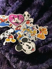 Disney Mickey Mouse Minnie and Friends Multicolored Stickers New Lot of 25 Y